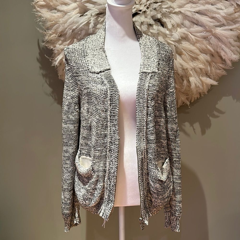 Philip lim zip up sweater